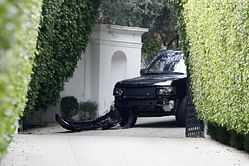 David Beckham involved in car crash