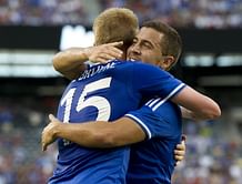 Eden Hazard says De Bruyne is desperate to get back into Mourinho's good graces
