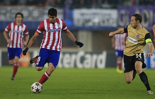 Atletico manager Simeone praises star forward Diego Costa