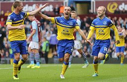 EPL: How Jagielka tamed Benteke to help Everton beat Aston Villa