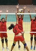 Railways thrash Rajasthan in national volleyball