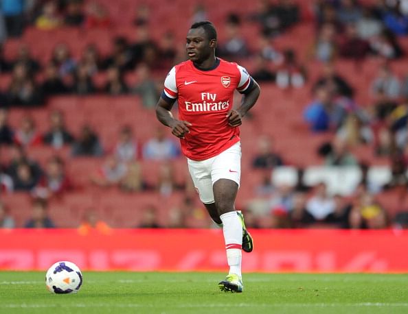 Arsenal's Emmanuel Frimpong posts a semi-nude picture of Olivier Giroud in celebration