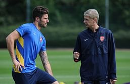 Arsene Wenger praises Oilvier Giroud's improvement