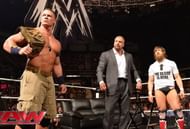 John Cena, Triple H and Daniel Bryan