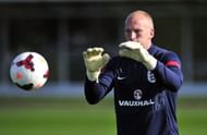 England's second choice keeper - John Ruddy