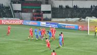 Lajong and Churchill Brothers played out an entertaining draw in Shillong Photo Credit: AIFF Media