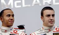 Lewis Hamilton and Fernando Alonso