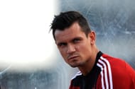 Dejan Lovren looks on during a friendly match between Southampton FC and UE Llagostera at the Josep Pla i Arbones Stadium on July 17, 2013 in Girona, Spain. (Getty Images)