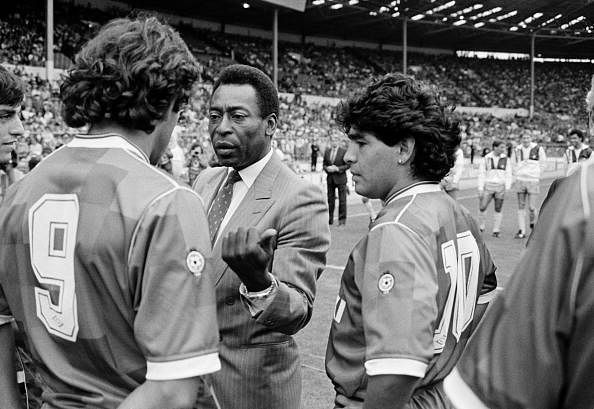 Pele would always be second best, says Maradona