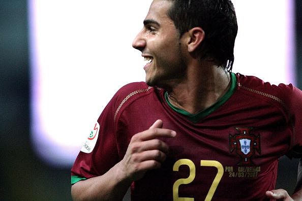 Portugal&#039;s Ricardo Quaresma celebrates a