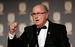FIFA president Sepp Blatter faces the ire of Real Madrid