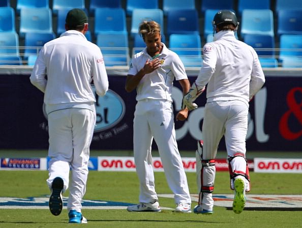 Pakistan vs South Africa 2013: 2nd Test - Day 1: Tahir and Steyn rout Pakistan; SA solid in reply