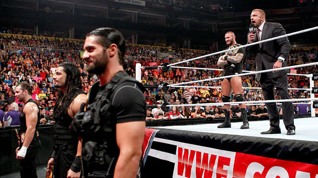 WWE COO Triple H and The Shield