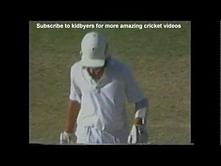 Video: Sachin Tendulkar's first ever appearance in a Test match