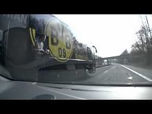 VIDEOs: Dortmund vs FC Bayern bridge shot challenge