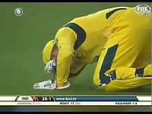 Brad Haddin eye Injury – Celebration gone wrong!