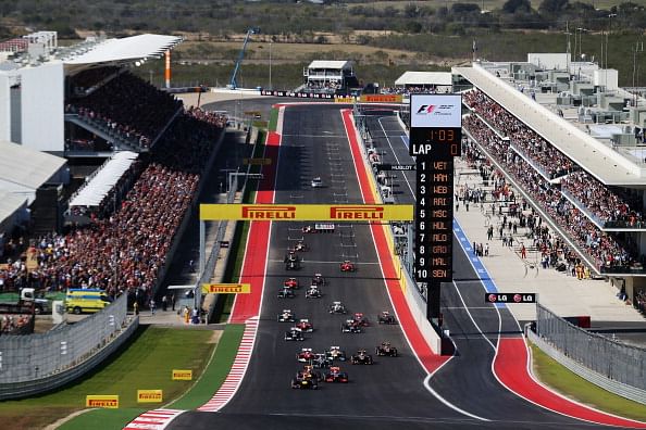 Circuit of the Americas track in Austin,Texas is the sixth venue to host the United States Grand Prix.