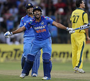 Double centurion Sharma blasts India to series win (Roundup)