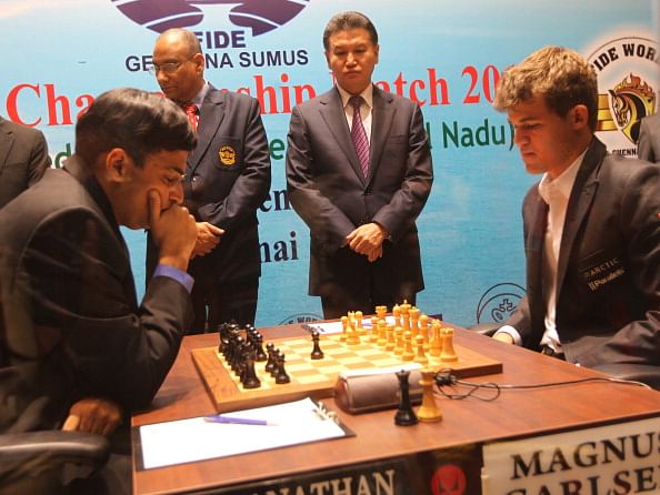 Anand vs Carlsen November in Chennai