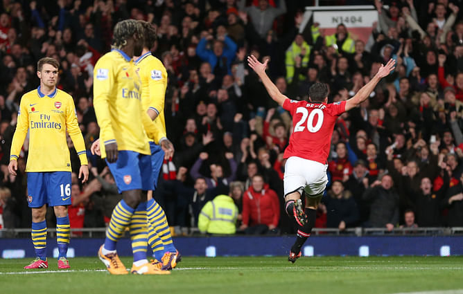 Van Persie was right to celebrate vs Arsenal