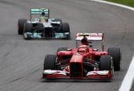 Felipe Massam driving in his last race for Ferrari, was unlucky to have been handed over a drive through penalty which eventually helped Mercedes take second place in the Constructor's table.
