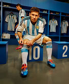 Adidas launch new Argentinian national football team kit for FIFA World Cup 2014
