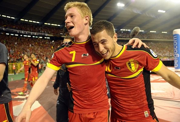 Hazard believes De Bruyne should leave Chelsea