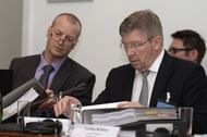 Mercedes team Principal Ross Brawn during a FIA meeting over "Tyregate"