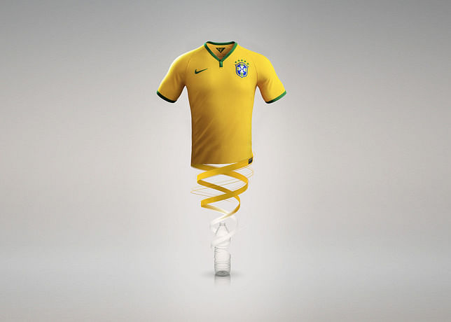 Brazil National Football Team 2014 Home Brasil Soccer Jersey Nike