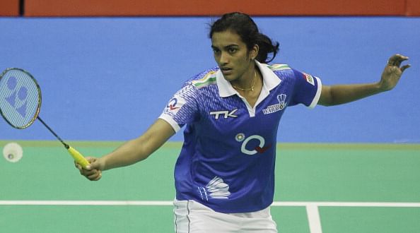 P.V. Sindhu through to the semifinals of the Kumpoo Macau Open 2013