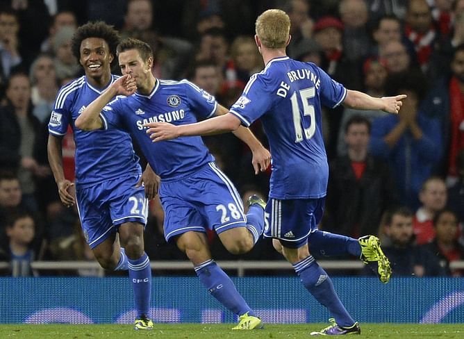 Cesar Azpilicueta: I am happy to challenge Ashley Cole for left-back slot