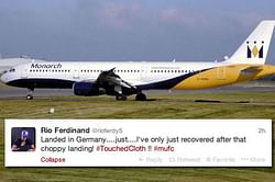Manchester United involved in mid-air drama ahead of clash with Bayer Leverkusen