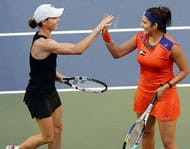 Sania Mirza and Cara Black