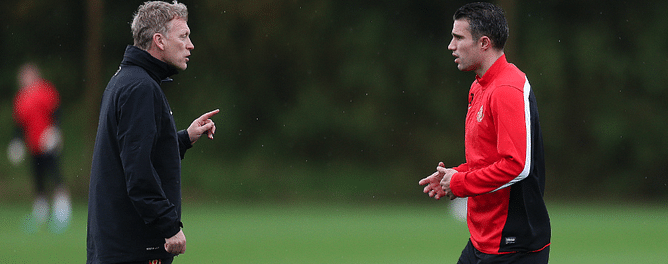 Moyes claims Van Persie has no regrets about United switch