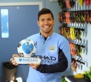 Argentinian double as Sergio Aguero and Mauricio Pochettino win Barclays Award for Player & Manager of the month