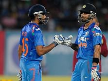 India vs West Indies 2013: Virat Kohli and Rohit Sharma take India past West Indies to take the lead in ODI series