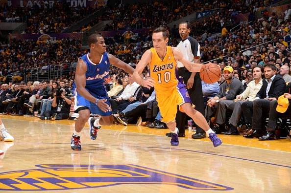 The Lakers missed Steve Nash in Game 2.