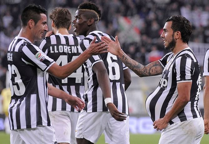 Who should Juventus partner Carlos Tevez with up-front vs Real Madrid?