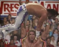 Ultimate Warrior Retires the Macho Man at WrestleMania 7