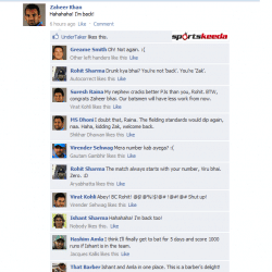 Fake FB Wall: Zak returns, Ishant gets trolled