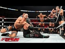 Video: Rey Mysterio, Big Show, Cody Rhodes & Goldust vs. Ryback, Curtis Axel & The Real Americans - Monday Night RAW