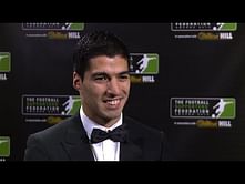 Luis Suarez scoops Player of the year award, credits LFC supporters