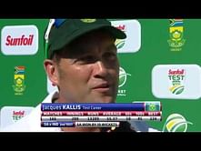 Video: Jacques Kallis farewell speech in his last test match