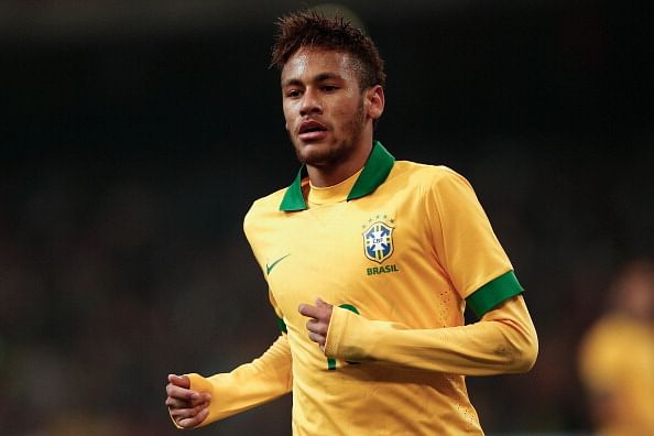 Neymar of Brazil