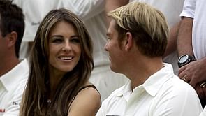 Shane Warne and Elizabeth Hurley split again