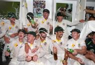 Australians celebrating