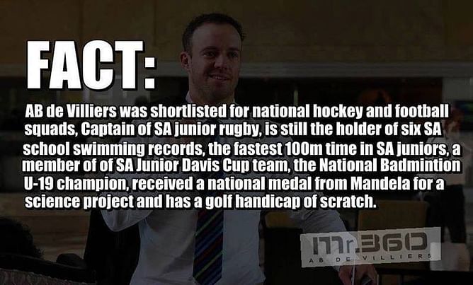AB de Villiers - An insight into why he is a true legend of modern sport