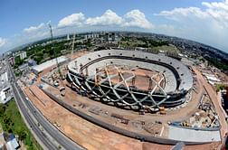 Brazil World Cup stadium cleared to resume construction
