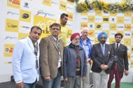 Dr.Akil Khan, Ramesh Chembath,Onkar Singh and Ojas S Desai with the winner of International cyclothon
