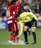 Vanishing Spray joins goal-line technology at FIFA World Cup 2014